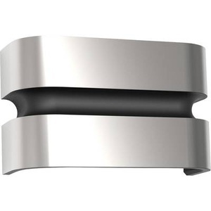 Eco-Light, LED-Außenwandleuchte Maya aus Edelstahl, Lutec MAYA 5198302001 LED-Außenwandleuchte 15 W Anthrazit