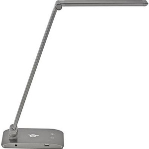 Maul, Maul MAULstella 8202089 LED-Tischlampe 8 W Anthrazit, Maul LED-Tischleuchte MAULstella, dimmbar, USB & Qi-Charging, 8202089