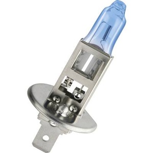 Philips, Philips Halogen Leuchtmittel WhiteVision H1 55 W 12 V, Philips Halogen-Scheinwerferlampe White Vision Ultra | H1