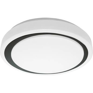 LEDVANCE, LEDVANCE SMART+ TUNABLE WHITE Moon 380 BK 4058075486362 LED-Deckenleuchte Weiß, Schwarz 24 W App steuerbar, Dimmbar, Ledvance Smart+ Wifi LED-Deckenleuchte Orbis Moon 38cm 26W 2500lm - 830-865 Abstimmbares Weiß | Dimmbar