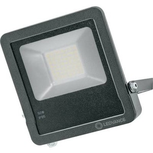LEDVANCE, LEDVANCE SMART+ DIMMABLE 50 W 4058075474666 LED-Außenstrahler 50 W, Ledvance SMART+ WiFi 50-W-LED-Flutlichtstrahler FLOOD, Aluminium, 4250 lm, warmweiß, App, IP65