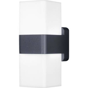 LEDVANCE, LEDVANCE SMART+ CUBE MULTICOLOR Updown 4058075478077 LED-Außenwandleuchte 13.5 W Dunkelgrau, Weiß, Ledvance Smart+ Wifi Wandleuchte Cube Dunkel Grau außen 13.5W 950lm - 830 Warmweiß | RGBW - Dimmbar