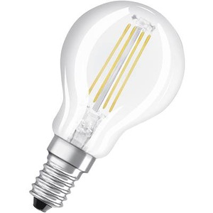 Osram, OSRAM LED-Tropfenlampe E14 6,5W Superstar 827, OSRAM 5,5-W-LED-Lampe P45, E14, 806 lm, warmweiß, klar, dimmbar