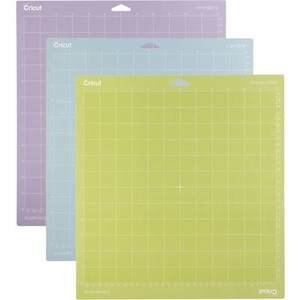 Provo Craft, Provo Craft Cricut Adhesive Back Cutting Mats 12"X12" 3/Pkg-Green, ..., Cricut Schneidematte Variety Pack 3 Stück