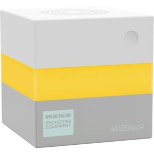 Renz, CO2-Messgerät / CO2-Anzeige AIR2COLOR, Kohlendioxid, mit grafischer 360°-Lichtband und Ampel-Anzeige, RENZ CO2-Ampel AIR2COLOR