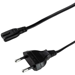 undefined, LogiLink CP092 Stromkabel, LogiLink Strom Anschlusskabel [1x Euro-Stecker - 1x Kleingeräte-Buchse C7] 1.80 m Schwarz
