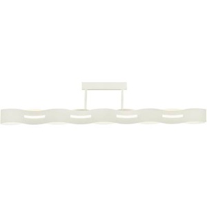 Eco-Light, LED-Deckenleuchte Wave weiß, LED-Deckenleuchte Wave weiß