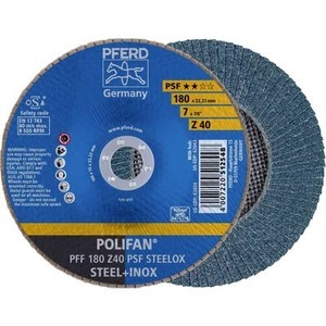Pferd, PFERD 67664185 PFERD Fächerschleifscheibe Durchmesser 180 mm 10 St., 