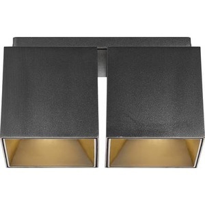 Nordlux, Nordlux 2110410103 Ethan 2-Spot Aufbauleuchte GU10 Schwarz (matt), Nordlux Spot Ethan 2x GU10 Schwarz - Aluminum | Max. 100W