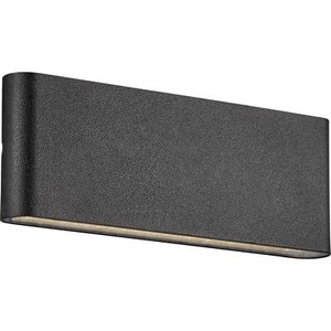Nordlux, Nordlux Kniver 2118181003 Außenwandleuchte EEK: E (A - G) Schwarz, Nordlux Kniver 2118181003 Außenwandleuchte LED LED fest eingebaut Schwarz