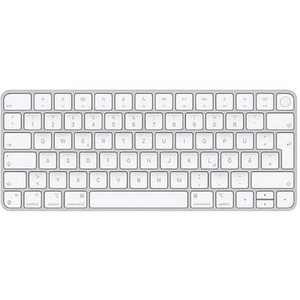 Apple, Apple Magic Keyboard mit Touch ID Bluetooth® Tastatur Weiß Wiederaufladbar, 