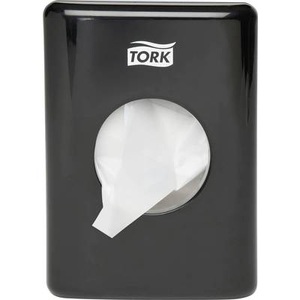 TORK, TORK Hygienebeutel Spender B5 566008 schwarz 140x100x36mm, Tork Hygienebeutel, Spender B5, schwarz, 140mm x 100mm x 36mm, 566008
