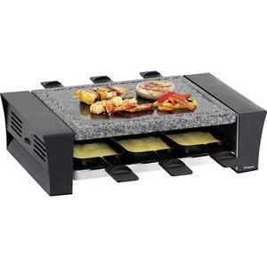 TRISA, Trisa, Trisa - Raclette-Grill Raclettino 6 Personen, Schwarz