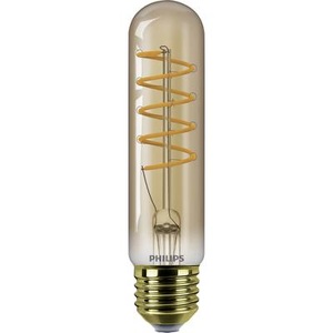 Philips, Philips Classic T32 gold LED-Lampe E27 5,5W, Philips Philips LED-Kolben E27 T32 Dimmbar 5.5 W