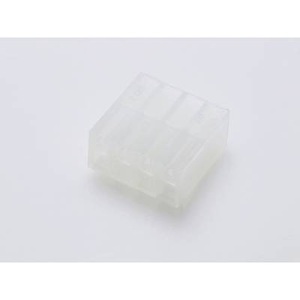 MOLEX, Molex 09508041 KK 3.96mm Crimp Terminal Housing, Friction Ramp, 4 Circuits, Natural, 