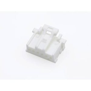 MOLEX, Molex 513820600 2.00mm Pitch MicroClasp Wire-to-Board Receptacle Housing, Positive Lock, Single Row, 6 Circuits, White, 