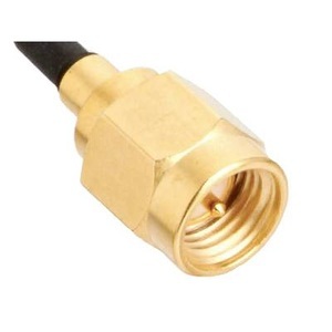 MOLEX, Molex 732510450 50 Ohms, SMA Plug, Straight, Crimp, RG-174, RG-188, and RG-316 Cable, Brass Body, Gold Plated, with, 
