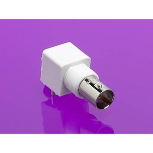 MOLEX, Molex 731375003 BNC 50 Ohm, Right-Angle PCB Bulkhead Jack Receptacle, Panel Isolated, Black PBT Housing, Housing Height, 