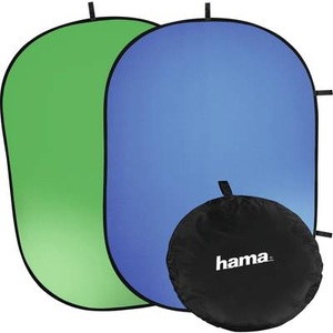 HAMA, Hama Falthintergrund (L x B) 2 m x 1.5 m Grün, Blau, 
