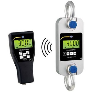 PCE Instruments, PCE Instruments PCE-DDM 3 Zugmesslasche, PCE Instruments Zugmesslasche PCE-DDM 3 |3.000 kg |PEAK |batteriebetrieben |Fernanzeige |Schäkel |Summierfunktion