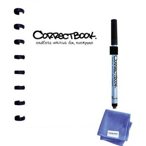 Correctbook, Correctbook DIN A5 white blanko DIN A5 white blanko Notizbuch Weiß DIN A5, 