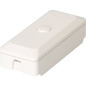 Max Hauri, Max Hauri - Schnur-Dimmer Universal, 100W, Weiss, Max Hauri Universal-Fussdimmer Universal, 100W, Weiss