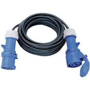 Brennenstuhl, BRENNENSTUHL Verlängerungskabel CEE 10 m, Brennenstuhl 1167650 Strom Verlängerungskabel Schwarz 10 m H07RN-F 3G 1,5 mm²