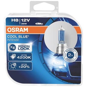 Osram, Osram Cool Blue Intense Next Gen H8 Duobox Autolampe, OSRAM, Ersatzleuchtmittel, COOL BLUE INTENSE (Next Gen) Duobox H8 12V 35W PGJ19-1, AUTO & BIKE, 64212CBN-HCB