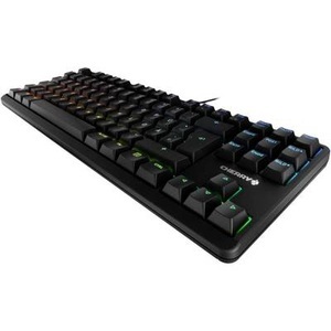 Cherry, G80-3000N RGB TKL, Tastatur, CHERRY G80-3833LWBEU-2 Kabelgebunden Gaming-Tastatur US-Englisch Schwarz