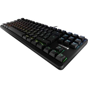 Cherry, G80-3000N RGB TKL, Tastatur, CHERRY G80-3833LWBUS-2 Kabelgebunden Gaming-Tastatur US-Englisch, QWERTY Schwarz