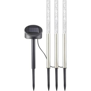 undefined, Außen-Dekobeleuchtung WS-QP03 3er Set LED 1 W Neutralweiß Transparent, 