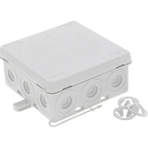 Wiska, Wiska 10110196 Abzweigkasten (L x B x H) 86 x 86 x 41 mm Grau IP55 10 St., Wiska 10110196 Abzweigkasten (L x B x H) 86 x 86 x 41 mm Grau IP55 10 St.