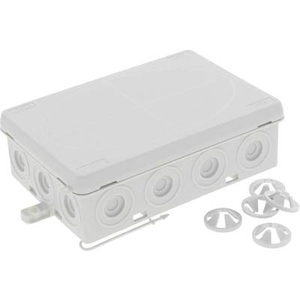 Wiska, Wiska 10110197 Abzweigkasten (L x B x H) 125 x 86 x 41 mm Grau IP55 10 St., Wiska 10110197 Abzweigkasten (L x B x H) 125 x 86 x 41 mm Grau IP55 10 St.