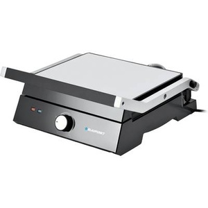 Blaupunkt, Blaupunkt GRS501 Elektro Kontaktgrill Antihaftbeschichtung, Kontrollleuchte Schwarz, Silber, 
