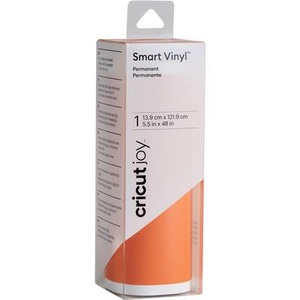 Cricut, Cricut Vinylfolie Joy 13.9 cm x 121.9 cm, Cricut Vinylfolie Joy 13.9 cm x 121.9 cm Permanent, Orange