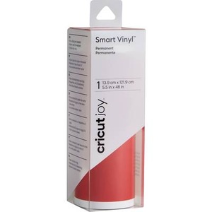 Cricut, Cricut Vinylfolie Joy 13.9 cm x 121.9 cm, Cricut Vinylfolie Joy 13.9 cm x 121.9 cm Permanent, Rot