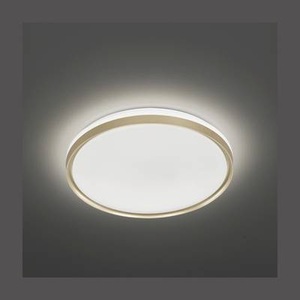 FISCHER&HONSEL GMBH, LED-Deckenleuchte Jaso BS, Ø 39 cm, gold, Deckenlampe Diar