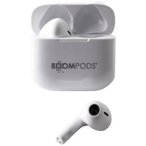 Boompods, Boompods Bassline Compact Bluetooth® HiFi In Ear Kopfhörer In Ear Headset, Klang-Personalisierung, Lautstärkeregelung,, 