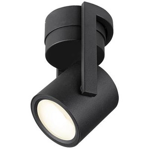 Slv, SLV OCULUS 1004664 LED-Deckenleuchte Schwarz 11 W Warmweiß Wandmontage möglich, SLV 1004664 OCULUS LED-Deckenleuchte LED fest eingebaut 11 W Schwarz