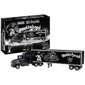 Revell, 3D-Puzzle Motörhead Tour Truck, Puzzle Motörhead Tour Truck (130Teile)