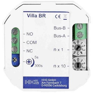 HHG, HHG Villa BR Türsprechanlagen-Zubehör Bus-Anschlussmodul Weiß, HHG Villa BR Türsprechanlagen-Zubehör Bus-Anschlussmodul Weiß