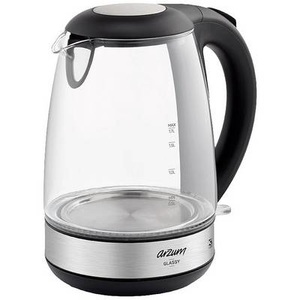 Arzum, arzum AR3071 Wasserkocher schnurlos Schwarz, arzum AR3071 Wasserkocher Schwarz Fassungsvermögen: 1.7 l