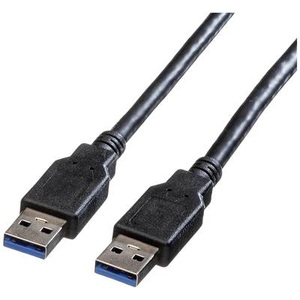 undefined, Rotronic 11.02.8970 1.8m USB A USB A Männlich Männlich Schwarz USB Kabel