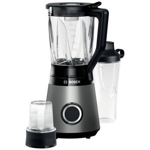 Bosch Haushalt, Bosch Haushalt VitaPower Serie 4 Standmixer 1200 W Silber, Schwarz, Bosch Standmixer, VitaPower Serie | 4, 1200 W, Silber, MMB6177S