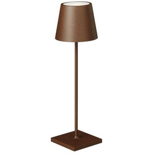 Eco-Light, ECO-Light LED-DRINK-BRO DRINK Akku-Tischlampe 2.2 W Warmweiß Braun, 