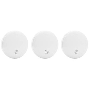 Smartwares®, Smartwares 3-tlg. Rauchmelder-Set 10,6x10,6x3,6 cm Weiß, 