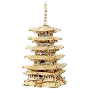 Pichler, Pichler Lasercut Holzbausatz Pagode, PICHLER Modellbausatz »Pagode«, (275 St.)