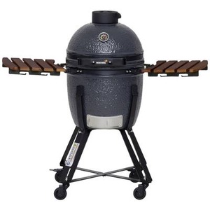 Mustang Grill, Mustang Grill Kamado M Holzkohle Holzkohle-Grill Grill-Fläche (Durchmesser)=380 mm Grau, 