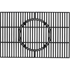tepro Garten, tepro Garten Guss-Grillrost-Set Guss Grillrost Schwarz, 