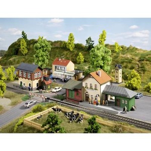 Auhagen, Auhagen 15105 H0 Bahnhof Hohendorf Set, 